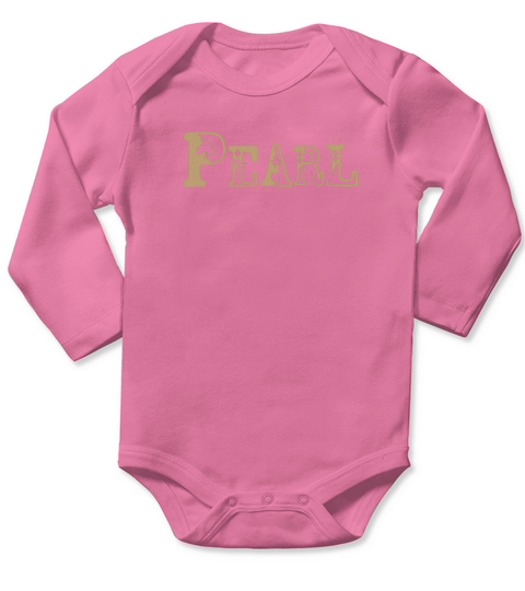 Pearl Long Sleeve Baby One-Piece