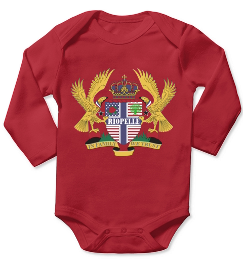 Riopelle Family Crest For American People - Riopelle Family T-Shirt, Hoodie, Sweatshirt Long Sleeve Baby One-Piece