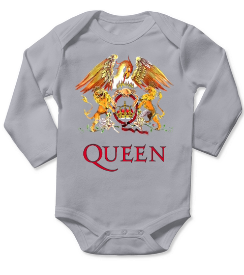 Rock Band Freddie Mercury Brian May - Baby Onesie Long Sleeve Baby One-Piece