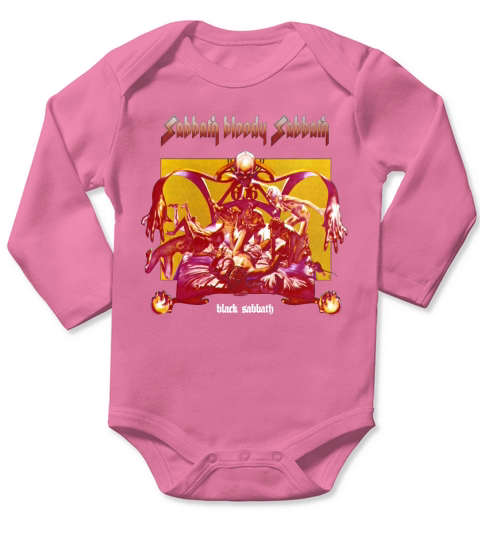 SABBATH BLOODY SABBATH T-SHIRT Long Sleeve Baby One-Piece