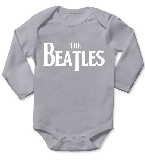The Beatles Band Tshirt Long Sleeve Baby One-Piece