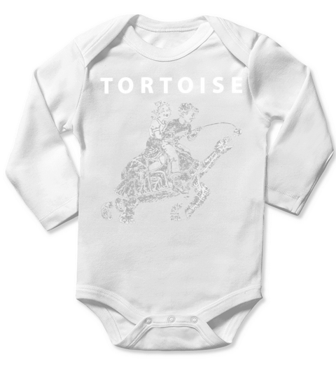 Tortoise Band Tshirt Long Sleeve Baby One-Piece