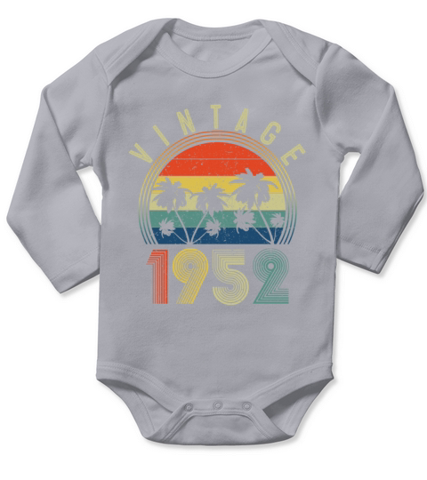 Vintage 1952 Long Sleeve Baby One-Piece
