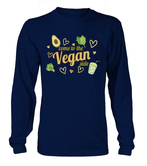 Avocado Heart Vegetable Vegetarian Come To Vegan Long sleeved Unisex