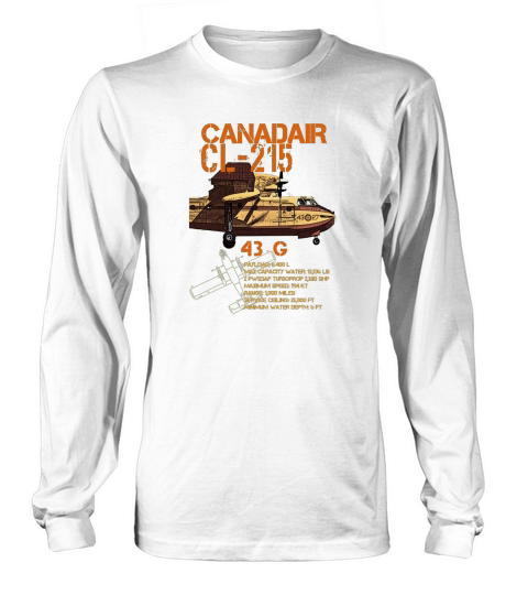 Canadair CL-215 Long sleeved Unisex