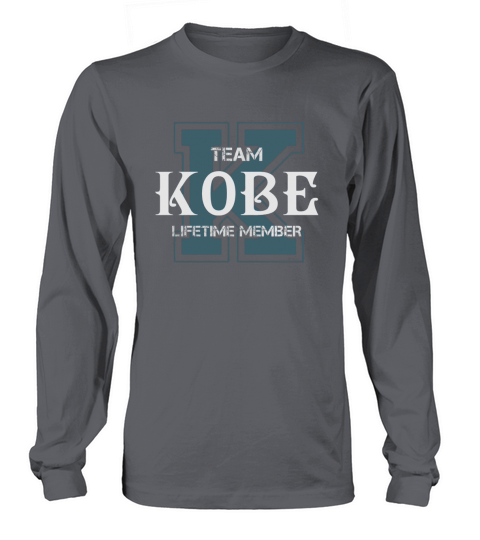 KOBE Shirts - Team KOBE Lifetime Member Name Shirts Long sleeved Unisex