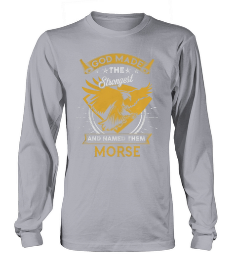 MORSE,  MORSEYear,  MORSEBirthday,  MORSEHoodie,  MORSEName Long sleeved Unisex