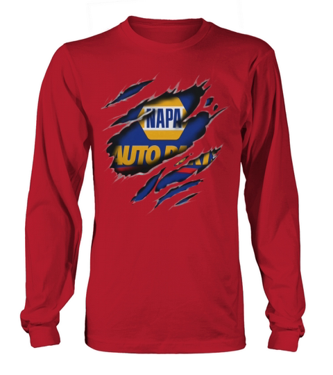 napa auto parts Long sleeved Unisex