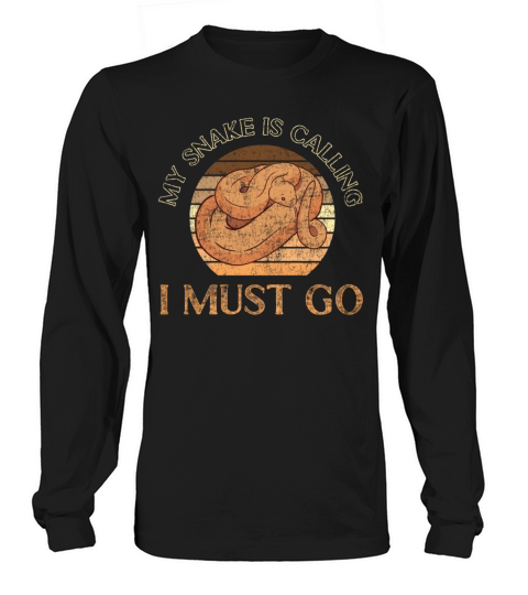 Snake Serpent Retro Vintage My Long sleeved Unisex
