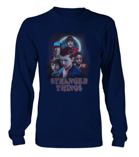 Stanger Things Member Art Long sleeved Unisex