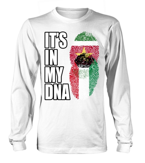 Surinamese And Kuwaiti Vintage Heritage DNA Flag Long sleeved Unisex