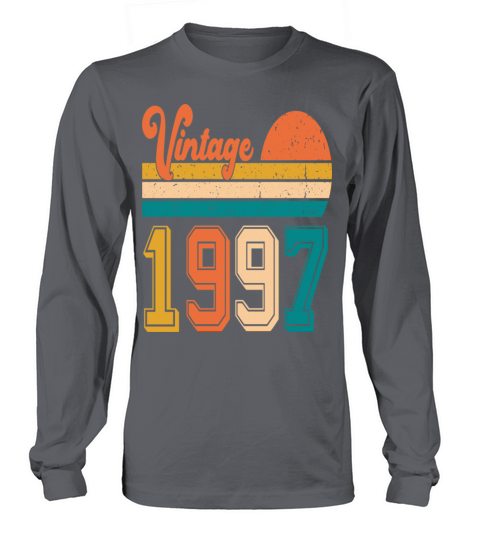 Vintage 1997 birthday gift Long sleeved Unisex