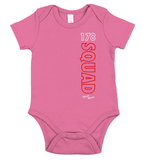 178 SQUAD Short Sleeve Baby One-Piece