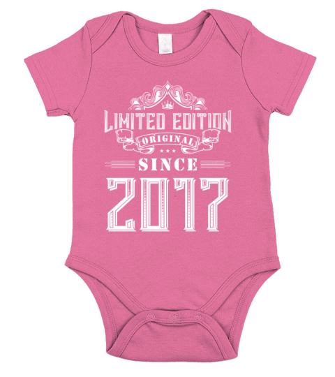 2017 limited edition Short Sleeve Baby One-Piece
