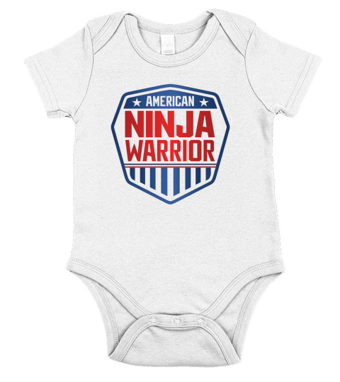 American Ninja Warrior Shirt Short Sleeve Baby One-Piece
