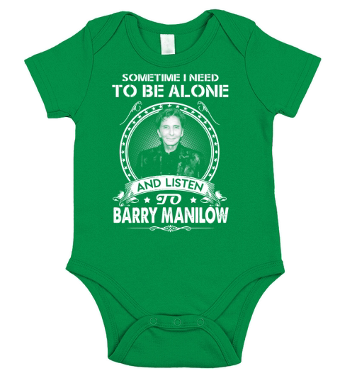 Barry Manilow AloneListen Short Sleeve Baby One-Piece