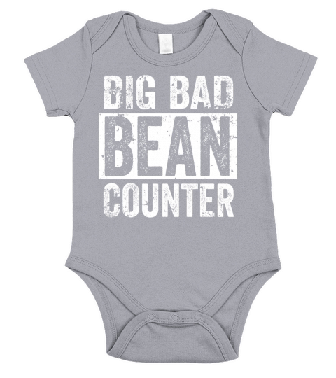 Big Bad Bean Counter Short Sleeve Baby One-Piece