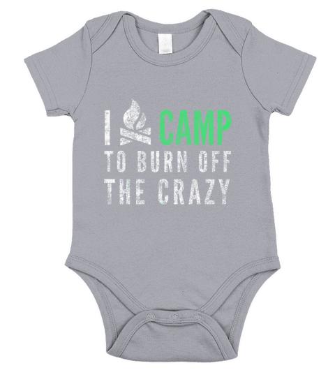CAMPING Short Sleeve Baby One-Piece