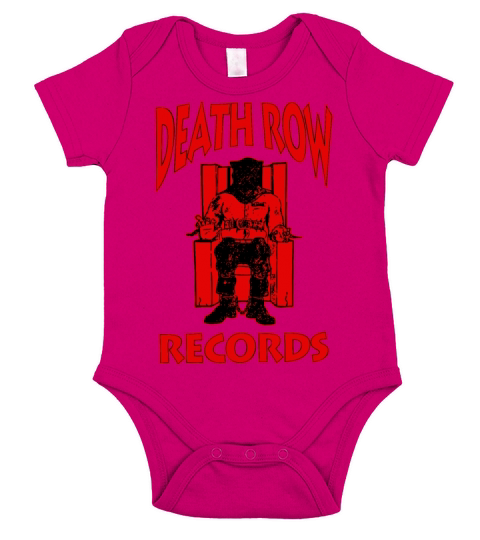Death Row Records Short Sleeve Baby One-Piece