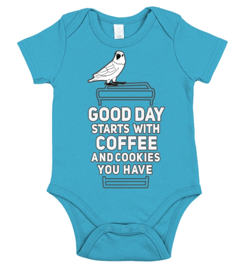 Good day morning with coffee Short Sleeve Baby One-Piece