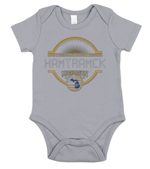 Hamtramck Michigan Its Where My story begins Short Sleeve Baby One-Piece