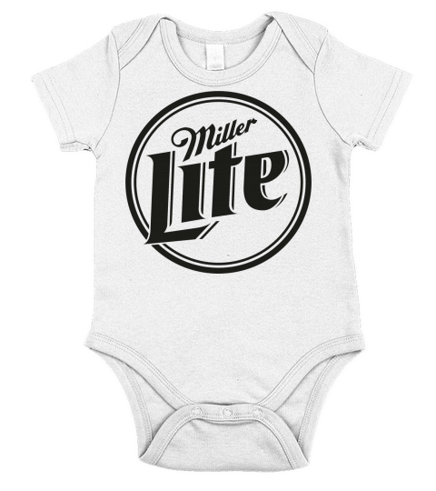 Miller Lite Short Sleeve Baby One-Piece