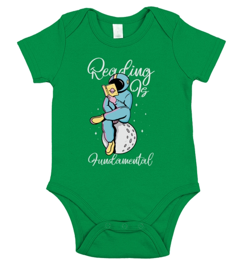 Reading Is Fundamental Short Sleeve Baby One-Piece