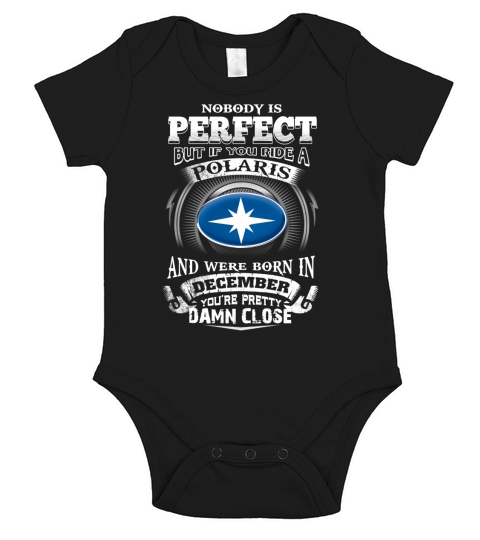 RIDE A POLARIS DECEMBER Short Sleeve Baby One-Piece