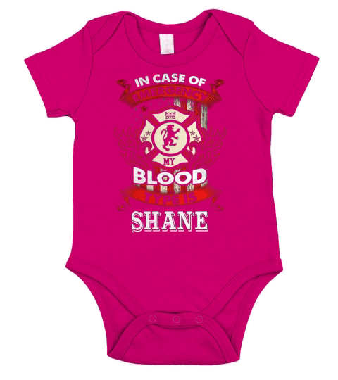 SHANE Name shirt, SHANE Funny Name, SHANE Family Name Gifts T Shirt Short Sleeve Baby One-Piece