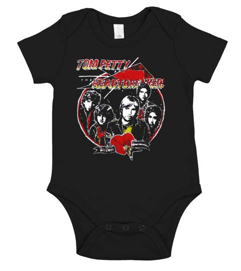 Tom Petty The Hearbreaker Short Sleeve Baby One-Piece
