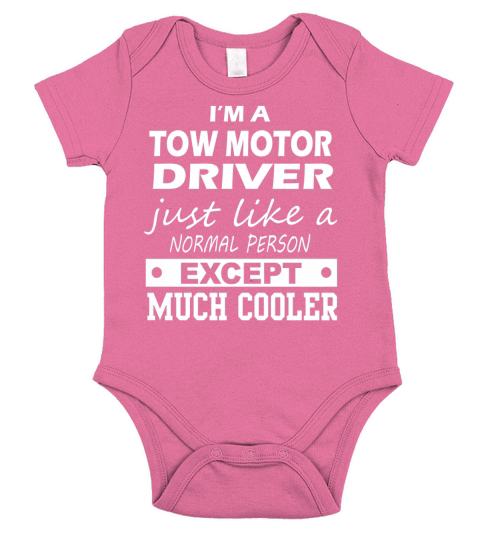 TOW MOTOR DRIVER Cooler Short Sleeve Baby One-Piece