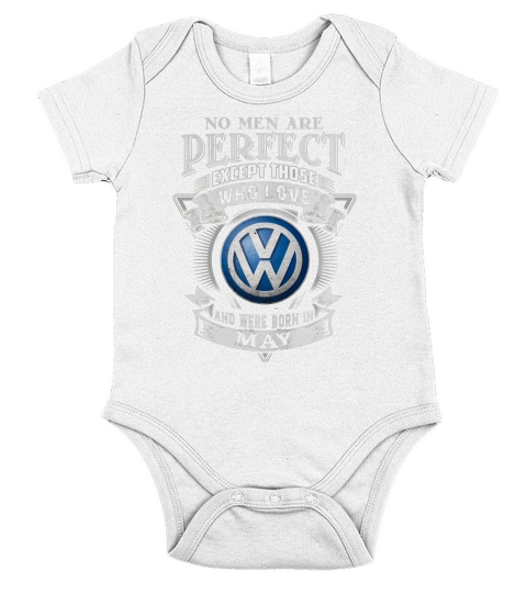 Volkswagen Men May Short Sleeve Baby One-Piece