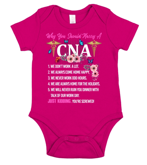 Why You Should Marry A CNA Short Sleeve Baby One-Piece
