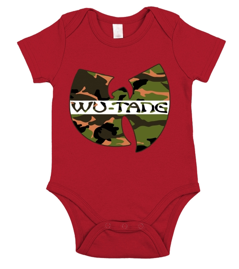 Wu Tang Clan Army Short Sleeve Baby One-Piece