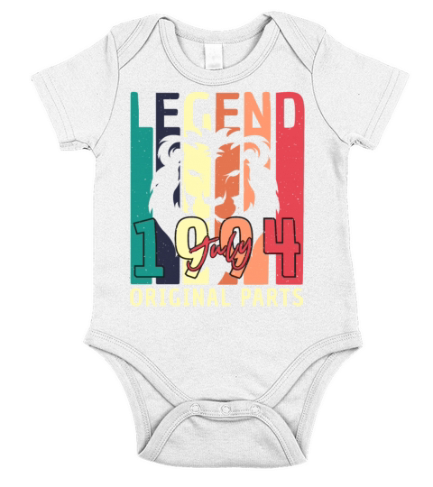 Year Of Construction 1994 In July Short Sleeve Baby One-Piece