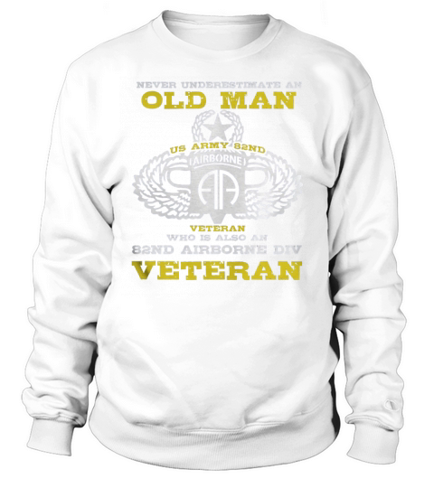 82nd Airborne Division Veteran Tshirt Sweatshirt Unisex