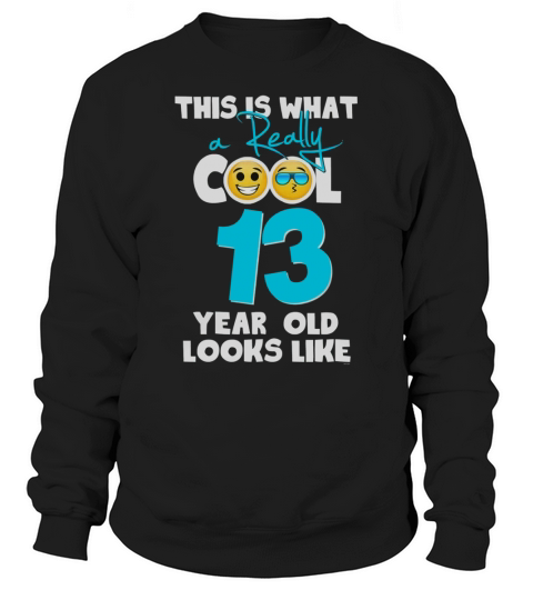 Emojicon birthday teenager gifts 13 year old boys t shirt Sweatshirt Unisex