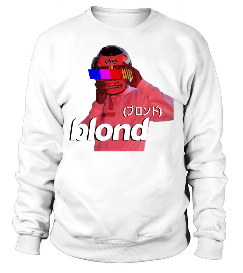 FRANK OCEAN BLOND HELMET LOGO Sweatshirt Unisex
