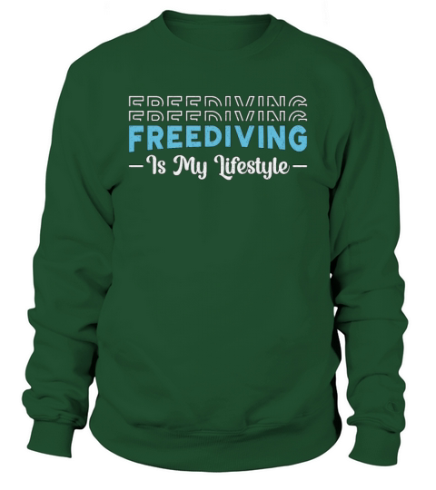 Freediving Is My Lifestyle Apnoe Fans Freediver Sweatshirt Unisex