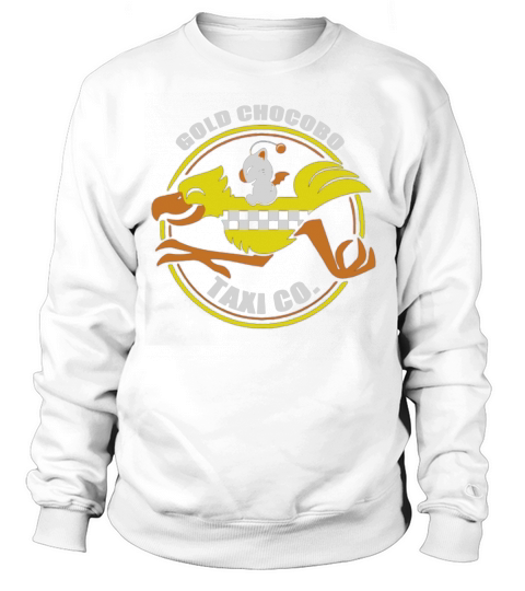 Gold Chocobo Taxi Co T-Shirt Sweatshirt Unisex