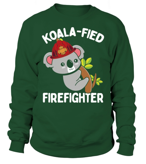Koalafied Night Shift Firefighter Fire Hose Mask Sweatshirt Unisex
