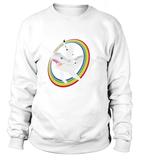 Narwhal Rainbow Stormtrooper Sweatshirt Unisex
