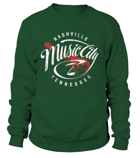 Nashville Music City USA Vintage T-shirt Sweatshirt Unisex