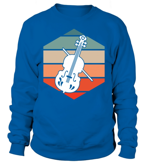 Retro Vintage Cello Musician Cello Player Cellist Sweatshirt Unisex