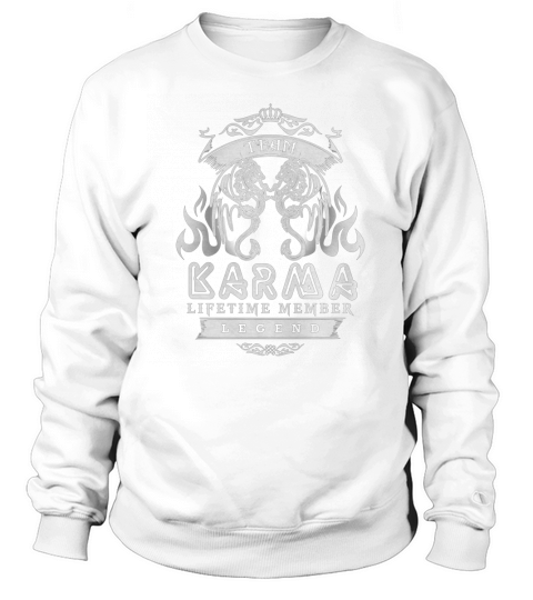 Team Karma Lifetime Member Sweatshirt Unisex