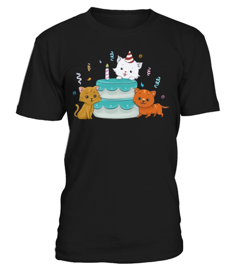 cat birthday gift idea girl comic cute T-Shirt Unisex