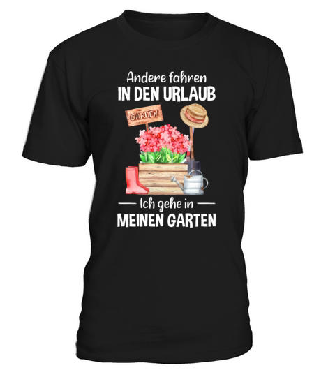 Garden Vacation Funny Quote Gardener Gift Idea T-Shirt Unisex
