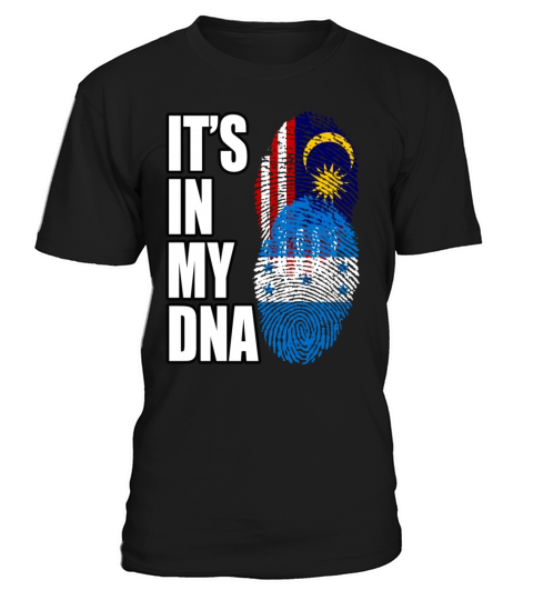Malaysian And Honduran Mix Heritage DNA Flag T-Shirt Unisex
