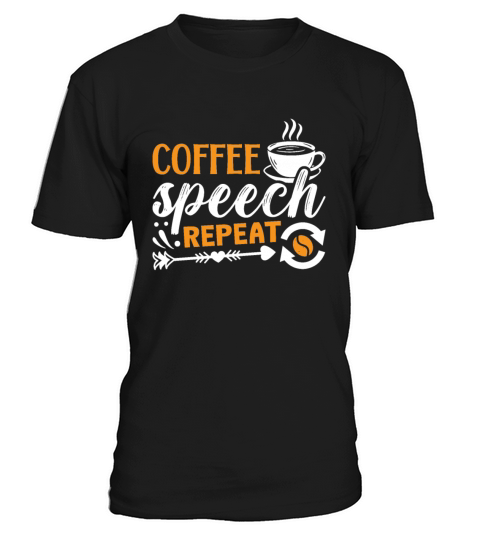 Mental Health Coffee Speech Repeat Anxie Anxiety T-Shirt Unisex