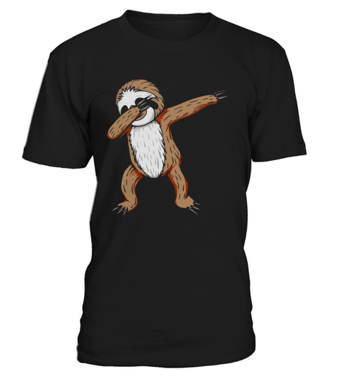 Sloth Dabbing Funny Dance Move Dab Gift Tee Shirt Black Youth B072NJNNGM 1 T-Shirt Unisex